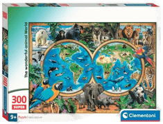 Clementoni The Wonderful Animal World 300pcs