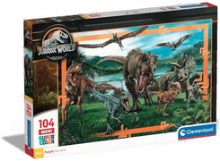 Clementoni Jigsaw Puzzle Jurassic World 104pcs