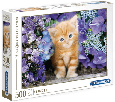 Clementoni Ginger Cat Puslespill - 500 Deler