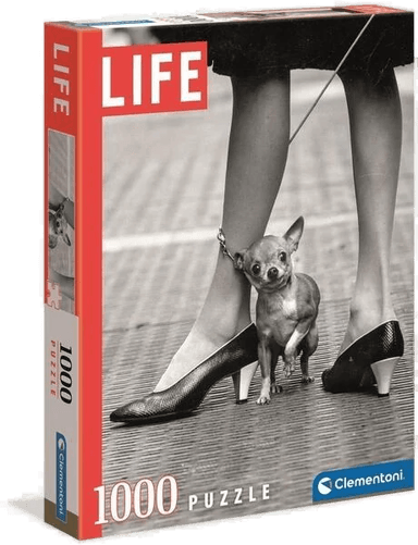 Puslespill 1000 Life Chihuaua Clementoni