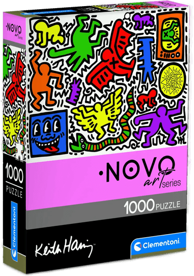 Puslespill 1000 HQC Keith Haring Clementoni