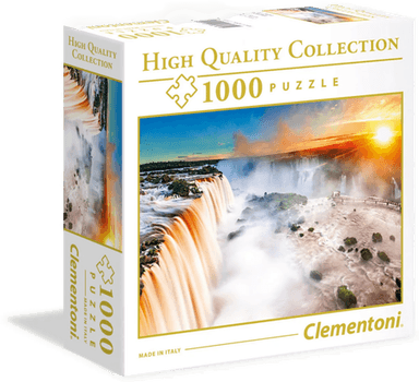 Puslespill 1000 Square Waterfall Clementoni