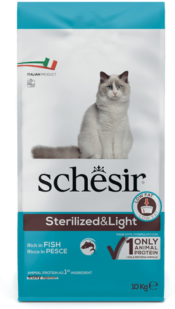 Schesir sterilisert med fisk 10 kg