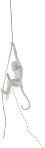 Seletti The Monkey Lamp Ceiling Vit