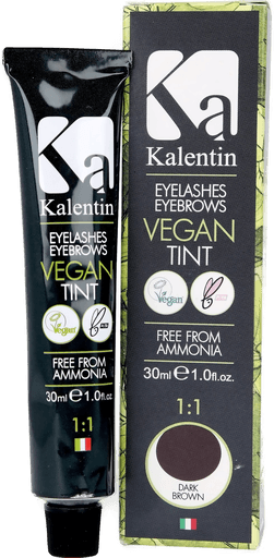 Kalentin Eyebrow & Eyelash Tint Dark Brown