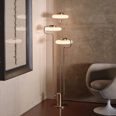 Kdln LED-gulvlampe TRATTO 150 cm