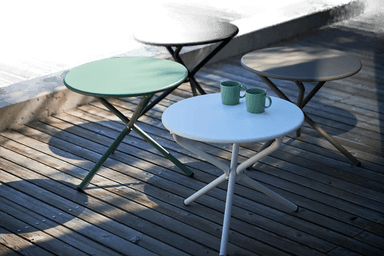 Fiam Tris sidebord 55 cm sage green