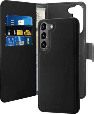 Puro lommebok 2 i 1 (Galaxy S23+)