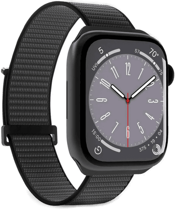 Puro Sport Rem for Apple Watch 38/40/41 mm - Svart