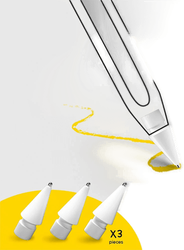 Doodroo Apple Pencil Metallspiss 3-Pack