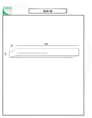 Fabas Luce LED-vegglampe Banny, antrasitt