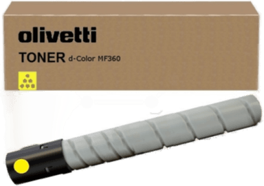 Olivetti Tonerkassett gul B0842