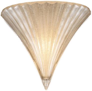 Ideallux Santa ap1 vegglampe, gull