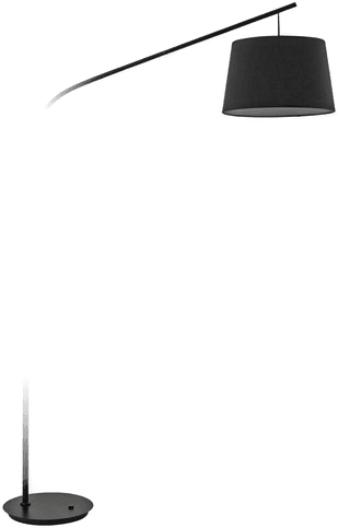 Ideallux Daddy gulvlampe, svart
