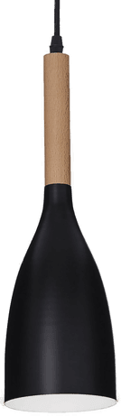 Ideallux Manhattan Hangelampe, svart