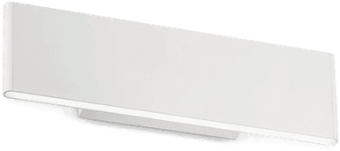 Ideallux LED-vegglampe Desk, hvit