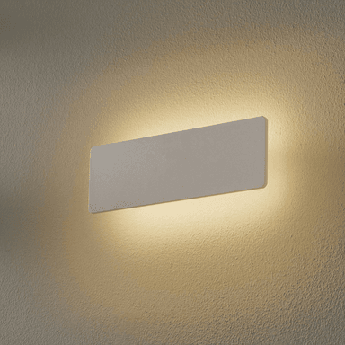 Ideallux LED-vegglampe Zig Zag, hvit