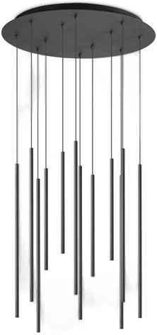 Ideallux Filo LED-hengelampe 12 lyskilder