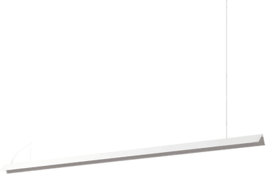 Ideallux LED-pendel V-Line, hvit