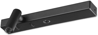 Ideallux LED-vegglampe Bonne Nuit 1, svart