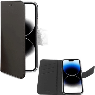 Celly Lommebokveske iPhone 14 Pro Svart