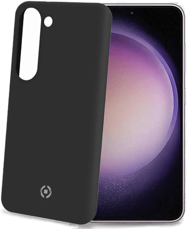 Celly Cromo Soft gummideksel Galaxy S23 5G Svart