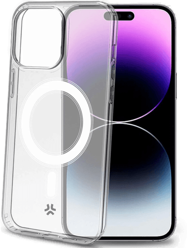 Celly GelskinMag Magnetisk TPU-deksel iPhone 15 Pro Max