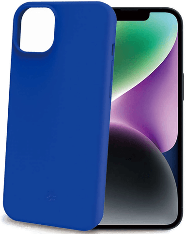 Celly Cromo Soft Deksel iPhone 15 Blå