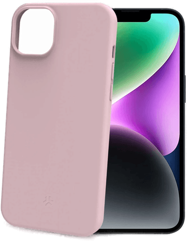 Celly Planet Mykt TPU-deksel iPhone 15 Rosa