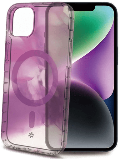 Celly MagShades MagSafe Deksel iPhone 15 Lilla