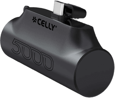 Celly PBC5000 Powerbank 5000 mAh Svart