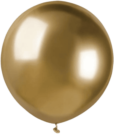 Ballongkungen Krom Gull Ballonger 25-pakning