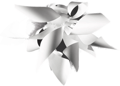 Selène Designer taklampe Ginger 50 cm