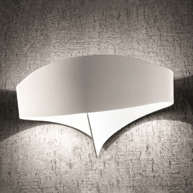 Selène LED-vegglampe Scudo, hvit