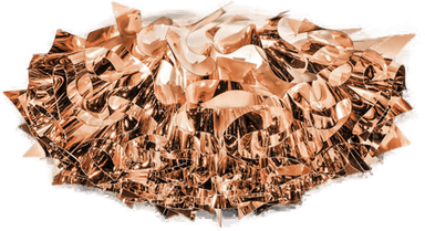 Slamp Veli taklampe, Ø 53 cm, kobber