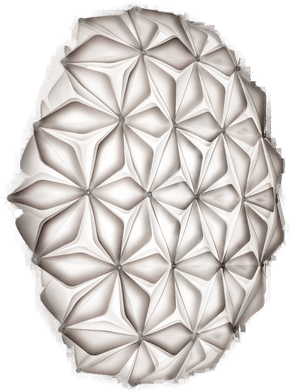 Slamp La Vie L taklampe 71 cm hvit