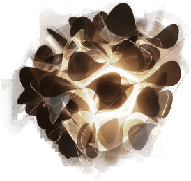 Slamp Clizia Mama Non Mama 32x28cm svart