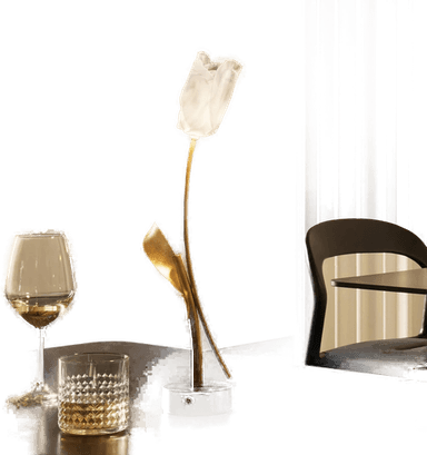 Slamp Tulip oppladbar LED-bordlampe