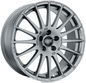 OZ Superturismo GT Full Gun Black Lettering 8x18 5/112 ET35 B75