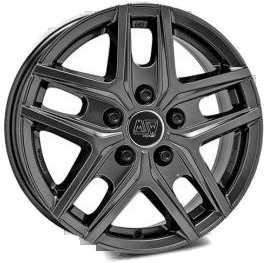MSW 40 Van Gloss Gunmetal 6,5x16 5/120 ET60 B65.1
