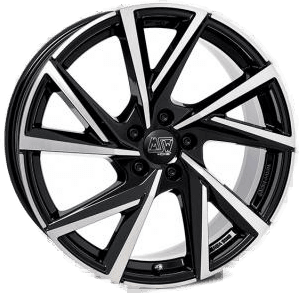 MSW 80 Black Polished 5x17 4/100 ET40