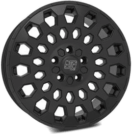 MSW 99 Van Matt Black 6,5x16 5/160 ET60 B65.1