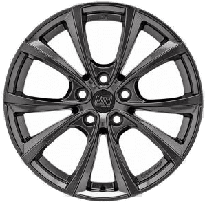 MSW 27T Gloss Gunmetal 10,5x19 5/120 ET45 B64.1