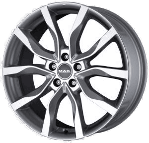 MAK Highlands Silver 8x18 5/108 ET45 B63.4
