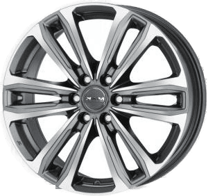 MAK Safari6 Gunmetal Machined Face 8x18 6/139.7 ET50 B93.1