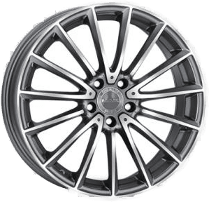 MAK Komet Gunmetal Machined Face 8x19 5/112 ET48 B66.6