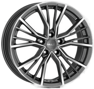 MAK Union Gunmetal Machined Face 9.5x21 5/112 ET25 B66.5