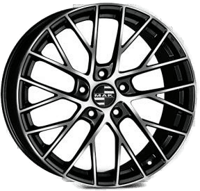 Mak Monaco Black Polished 11x20 5/130 ET59