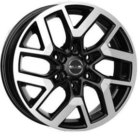 MAK Gravel Black Machined Face 6,5x16 6/130 ET54 B84