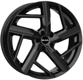 MAK Qvattro Black 8.5x20 5/112 ET20 B66.5